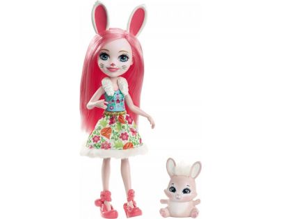 Mattel Enchantimals bábika Bree Bunny so zajačikom