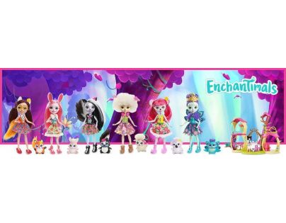 Mattel Enchantimals bábika Bree Bunny so zajačikom