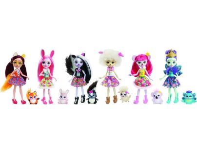 Mattel Enchantimals bábika Bree Bunny so zajačikom