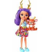 Mattel Enchantimals bábika sa zvieratkom Danessa Deer a Sprint