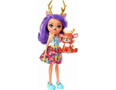 Mattel Enchantimals bábika sa zvieratkom Danessa Deer a Sprint