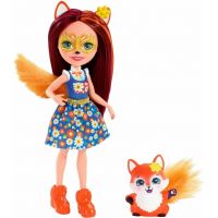 Mattel Enchantimals panenka se zvířátkem Felicity Fox a Flick Mattel Enchantimals panenka se zvířátkem Felicity Fox a Flick