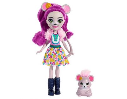 Mattel Enchantimals bábika sa zvieratkom Mayle Mouse a Fondue