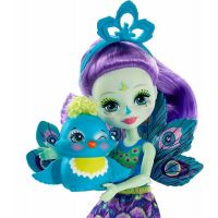 Mattel Enchantimals bábika sa zvieratkom Patter Peacock a Flap 2
