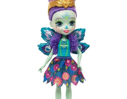 Mattel Enchantimals bábika Patter Peacock