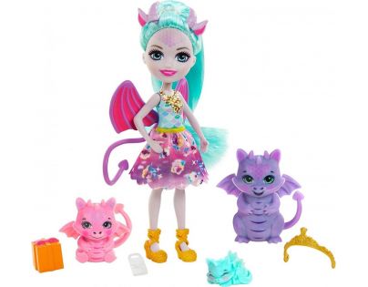 Mattel Enchantimals rodinka Draci