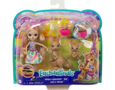 Mattel Enchantimals rodinka Klokany