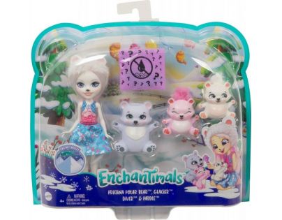 Mattel Enchantimals rodinka Medvedíky