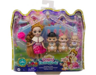 Mattel Enchantimals rodinka Zajace