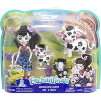 Mattel Enchantimals rodinka Strakaté kravičky 6