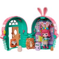 Mattel Enchantimals tajné útočiště nejlepších přátel Bree Bunny Cabin 2