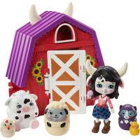 Mattel Enchantimals tajné útočiště nejlepších přátel Cow Cambrie Farmhouse 3