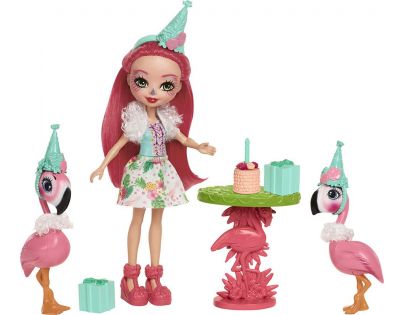 Mattel Enchantimals Tematické balenia bábika Fanci Flamingo s flamingami