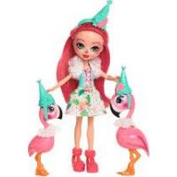 Mattel Enchantimals Tematické balenia bábika Fanci Flamingo s flamingami 4