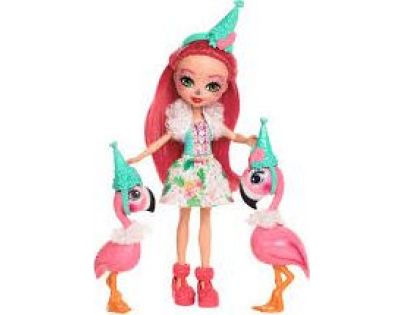 Mattel Enchantimals Tematické balenia bábika Fanci Flamingo s flamingami