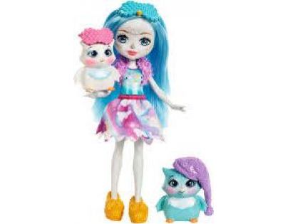 Mattel Enchantimals Tematické balenia bábika Ohana Owl so sovičkami