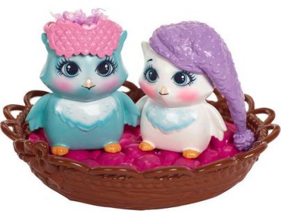 Mattel Enchantimals Tematické balenia bábika Ohana Owl so sovičkami