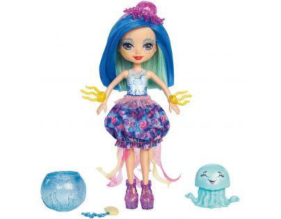 Mattel Enchantimals Vodný svet Bábika a zvieratko Jessa Jellyfish a Marisa
