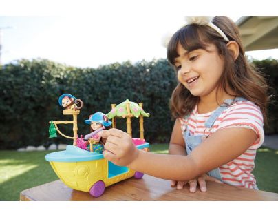 Mattel Enchantimals vyhlídková loď do džungle
