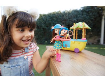 Mattel Enchantimals vyhlídková loď do džungle