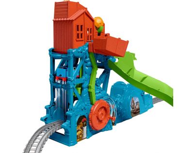 Mattel Fischer Price Mašinka Tomáš zřícení jeskyně