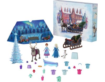 Mattel Frozen Adventný kalendár s malými bábikami - Poškodený obal