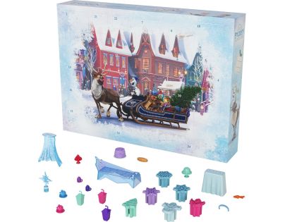 Mattel Frozen Adventný kalendár s malými bábikami - Poškodený obal