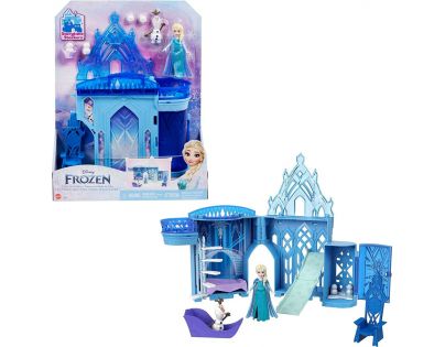 Mattel Frozen Snehové prekvapenie Herný set a malá bábika 10 cm
