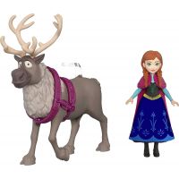 Mattel Frozen malá bábika Anna a Sven