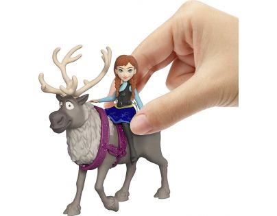 Mattel Frozen malá bábika Anna a Sven