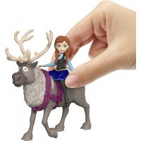 Mattel Frozen malá bábika Anna a Sven 5