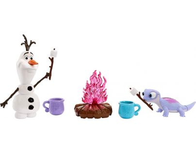 Mattel Frozen Olaf a Bruni pri ohníku