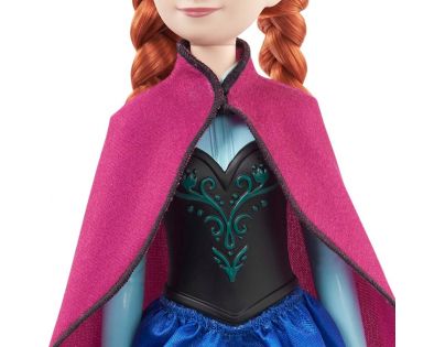 Mattel Frozen bábika Anna v modročiernych šatách 29 cm