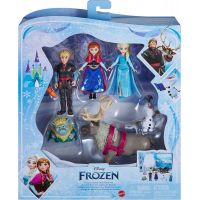 Mattel Frozen rozprávkový príbeh malej bábiky Anna a Elsa s kamarátmi 6