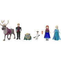 Mattel Frozen rozprávkový príbeh malej bábiky Anna a Elsa s kamarátmi 2