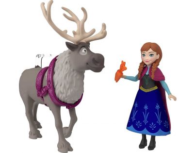 Mattel Frozen rozprávkový príbeh malej bábiky Anna a Elsa s kamarátmi