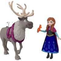 Mattel Frozen rozprávkový príbeh malej bábiky Anna a Elsa s kamarátmi 3