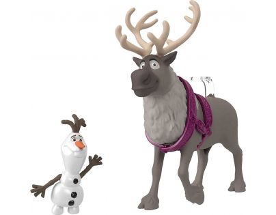 Mattel Frozen rozprávkový príbeh malej bábiky Anna a Elsa s kamarátmi