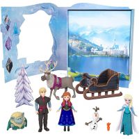 Mattel Frozen rozprávkový príbeh malej bábiky Anna a Elsa s kamarátmi
