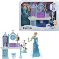 Mattel Frozen zmrzlinový stánok s Elsou a Olafom herný set 6