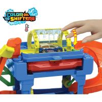Mattel Hot Wheels City Color shifters autoumývačka s otočným tunelom - Poškodený obal 3