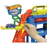 Mattel Hot Wheels City Color shifters autoumývačka s otočným tunelom 2