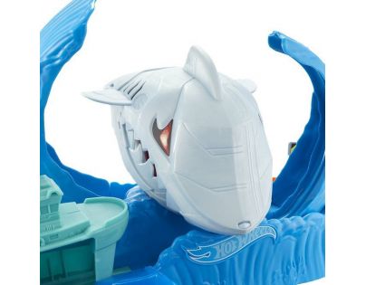 Mattel Hot Wheels city color shifters robo žralok útočí