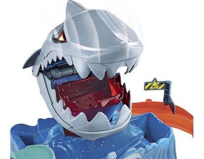 Mattel Hot Wheels city color shifters robo žralok útočí