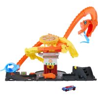 Mattel Hot Wheels City Hladná kobra útočí na pizzerku - Poškodený obal 2