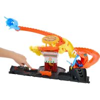 Mattel Hot Wheels City Hladná kobra útočí na pizzerku - Poškodený obal 5
