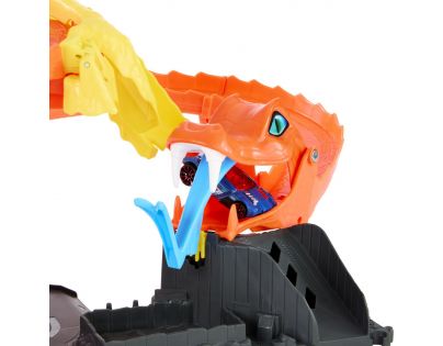 Mattel Hot Wheels City Hladná kobra útočí na pizzerku