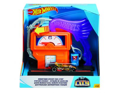 Hot Wheels City postáv mesto Čerpacia stanica