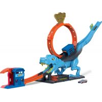 Mattel Hot Wheels City Slučka so žravým T-Rexom 92 cm