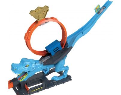 Mattel Hot Wheels City Slučka so žravým T-Rexom 92 cm